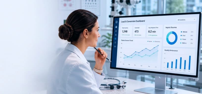 Structured lead
visibility.